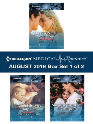 cover image of Harlequin Medical Romance August 2018--Box Set 1 of 2
